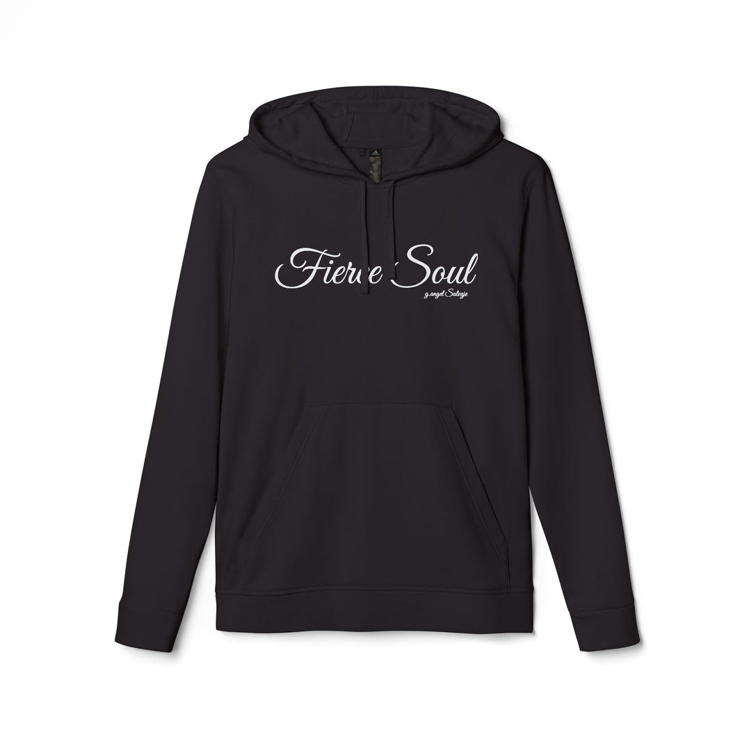 Fleece Hoodie - Fierce Soul Winged Stars and Stripes Skull
