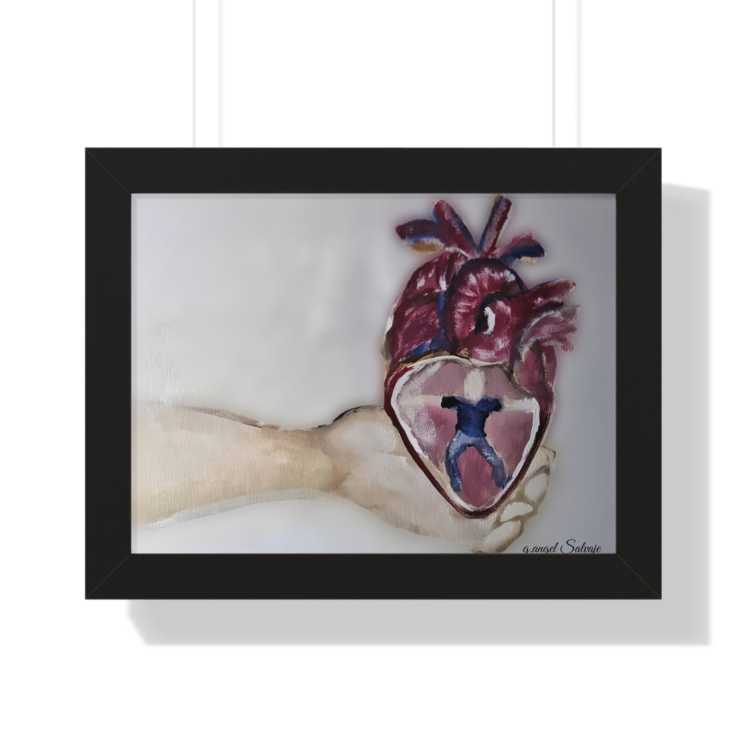Abiding Within Framed Horizontal Poster
