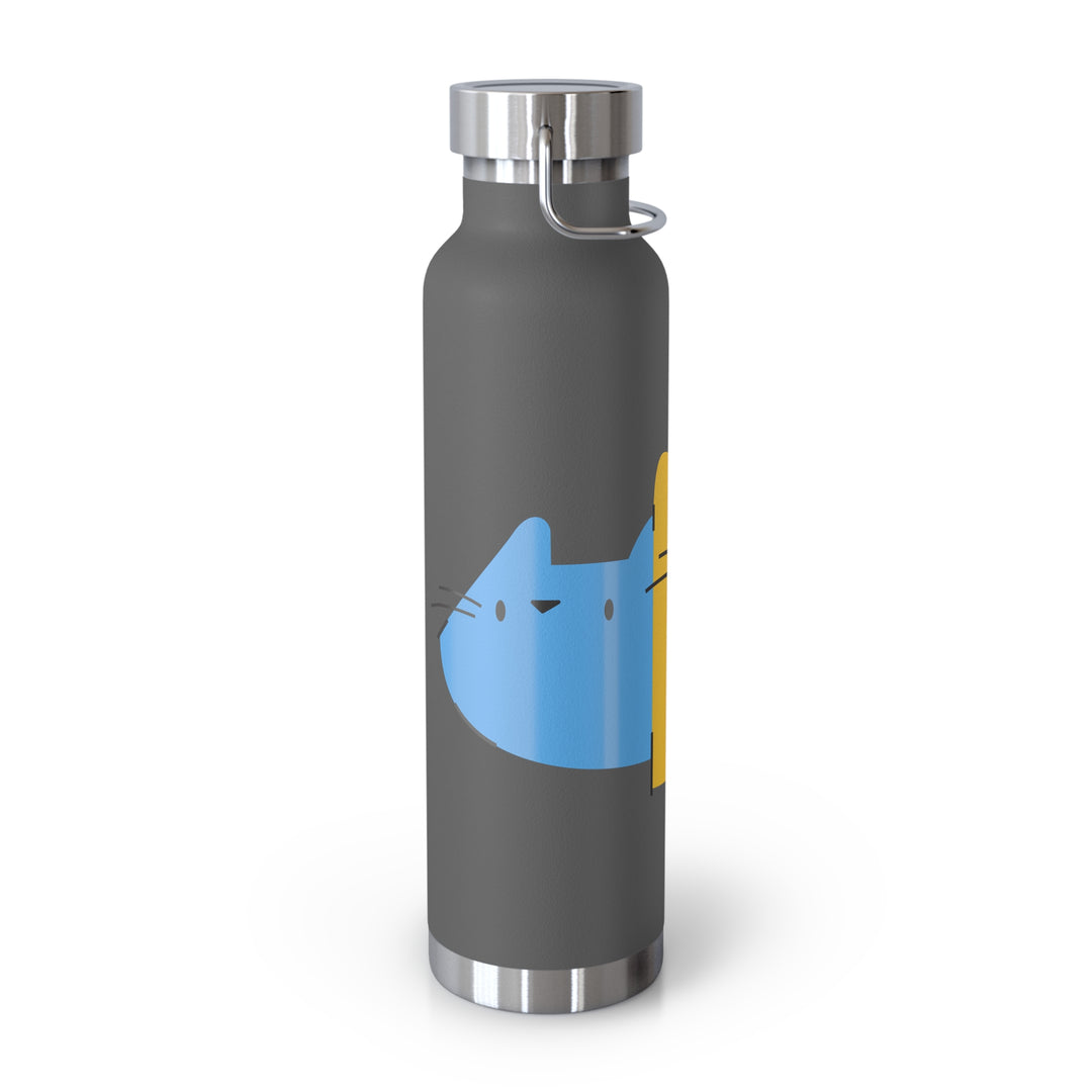 Spy Cats Copper Vacuum Insulated Bottle, 22oz