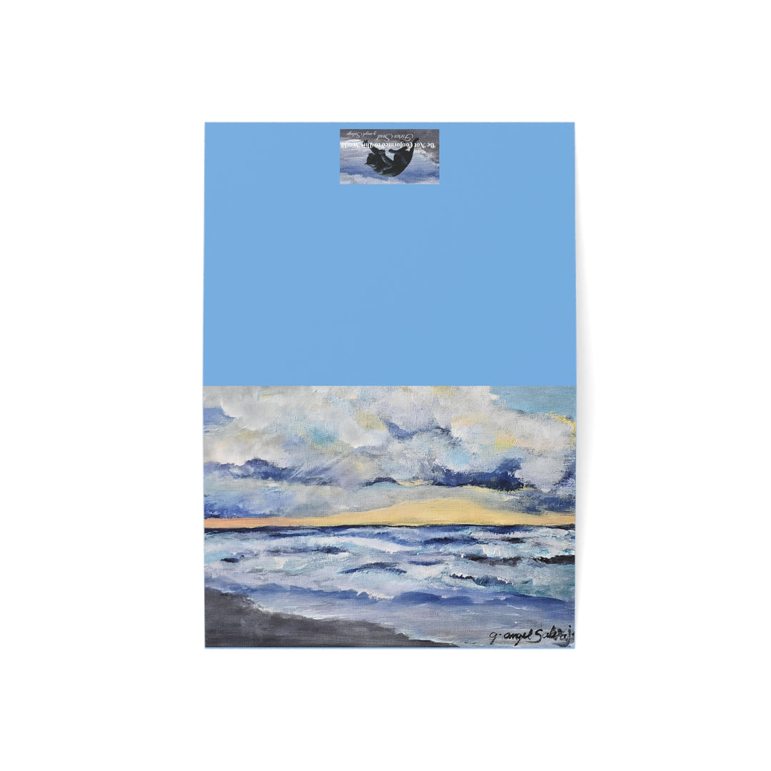 Greeting Cards - After the Rain, Sunshine by g angel Salvaje (1, 10, 30, and 50pcs)
