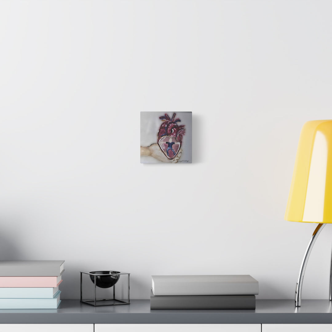Canvas Print - Abiding Within:Extremely Whole Hearted Sleeves Painting by g angel Salvaje