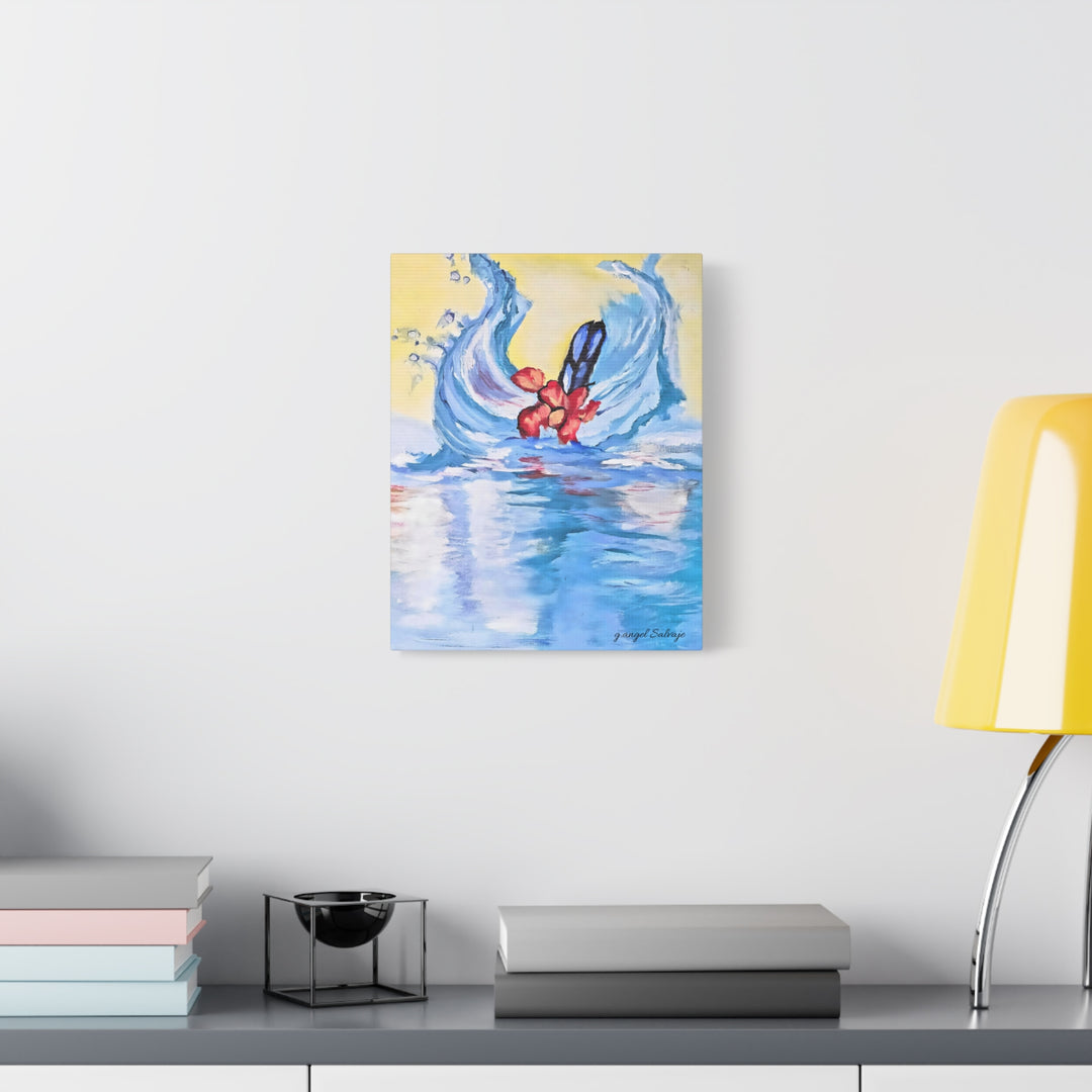 Diving into the Depths Matte Canvas, Stretched, 1.25"