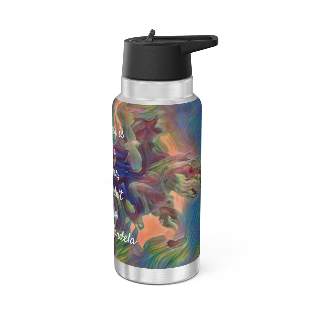 Dreamer, Nelson Mandela Gator Tumbler, 32oz