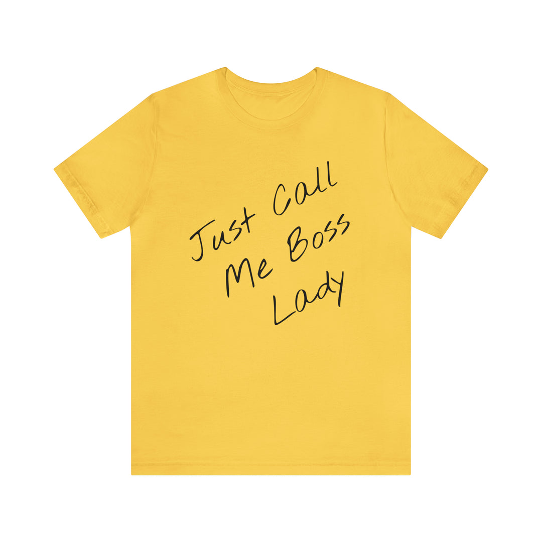 D'Boss Lady Unisex Jersey Short Sleeve Tee