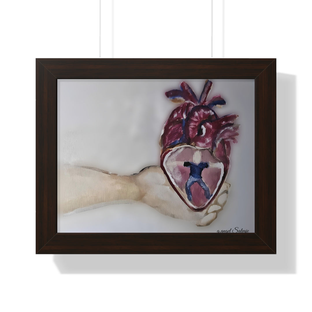 Abiding Within Framed Horizontal Poster