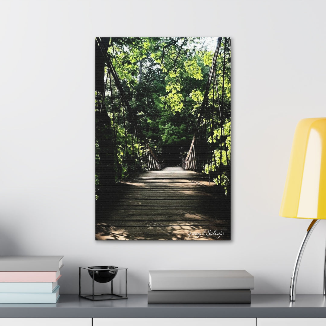 Bridge of Unknown Destination Canvas Gallery Wraps