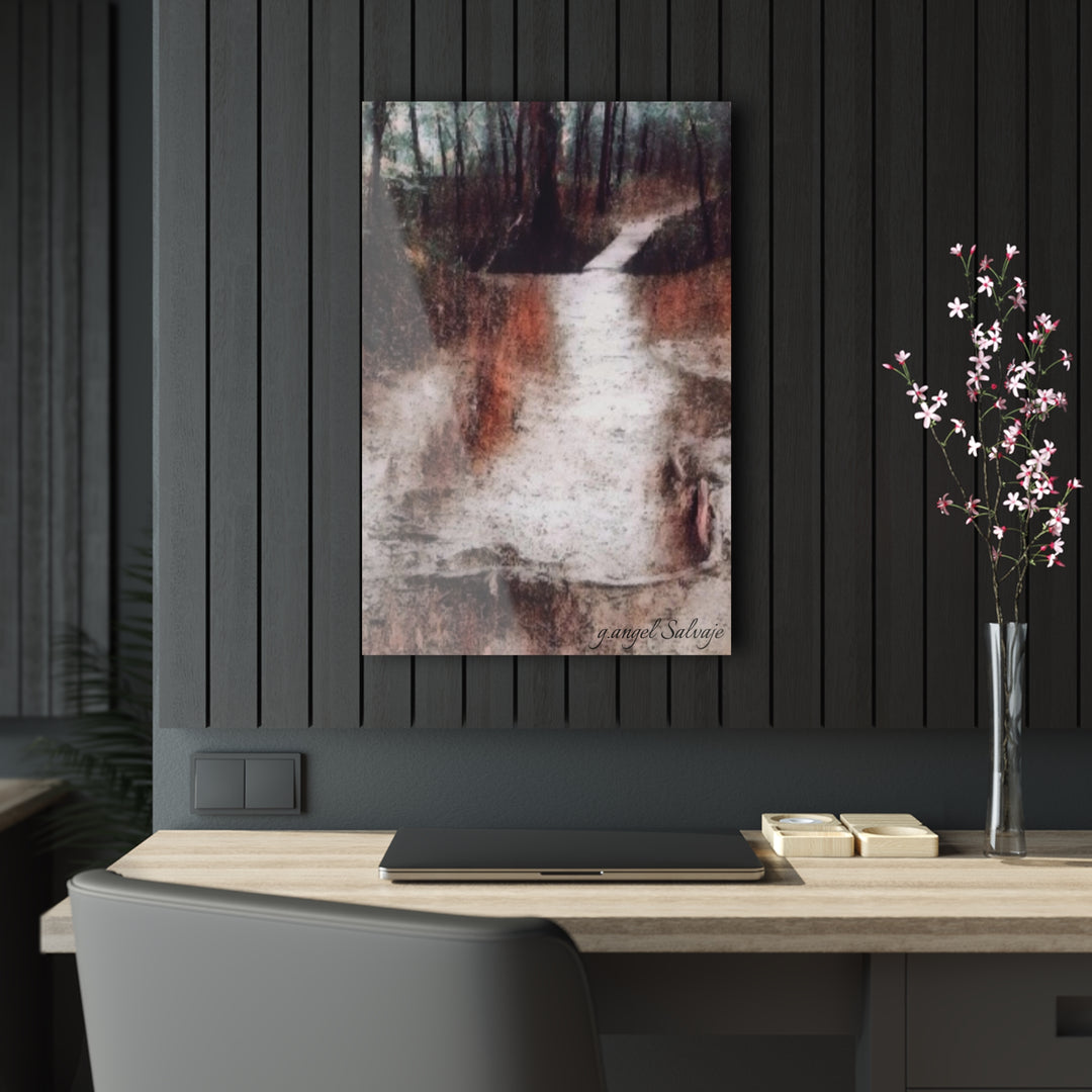 The Narrow Road Acrylic Prints
