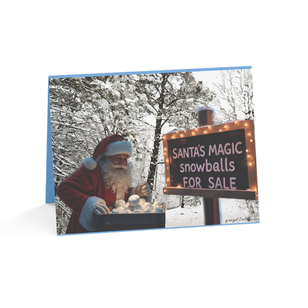Accept No Imitations Christmas Magic Greeting Cards horizontal