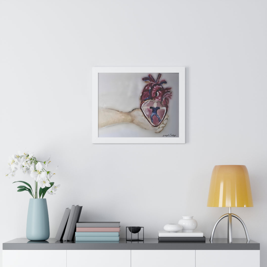 Abiding Within Framed Horizontal Poster