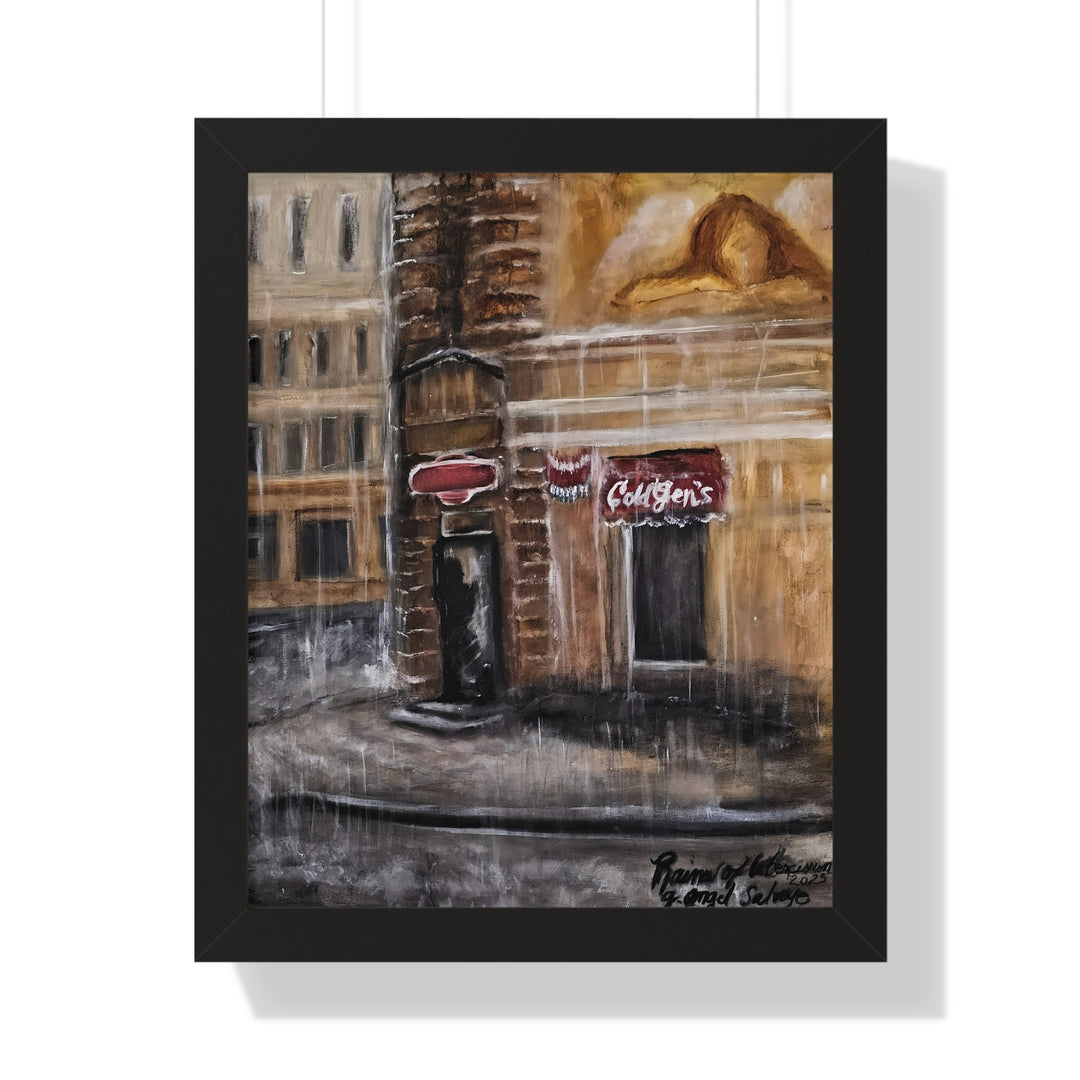 Vertical Poster 'Rains of Intercession' by g angel Salvaje