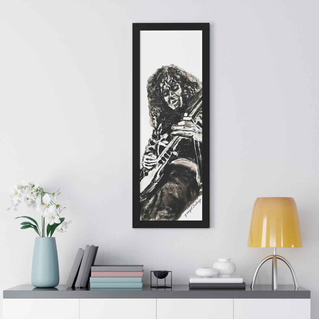 Tim Kelly Framed Vertical Poster