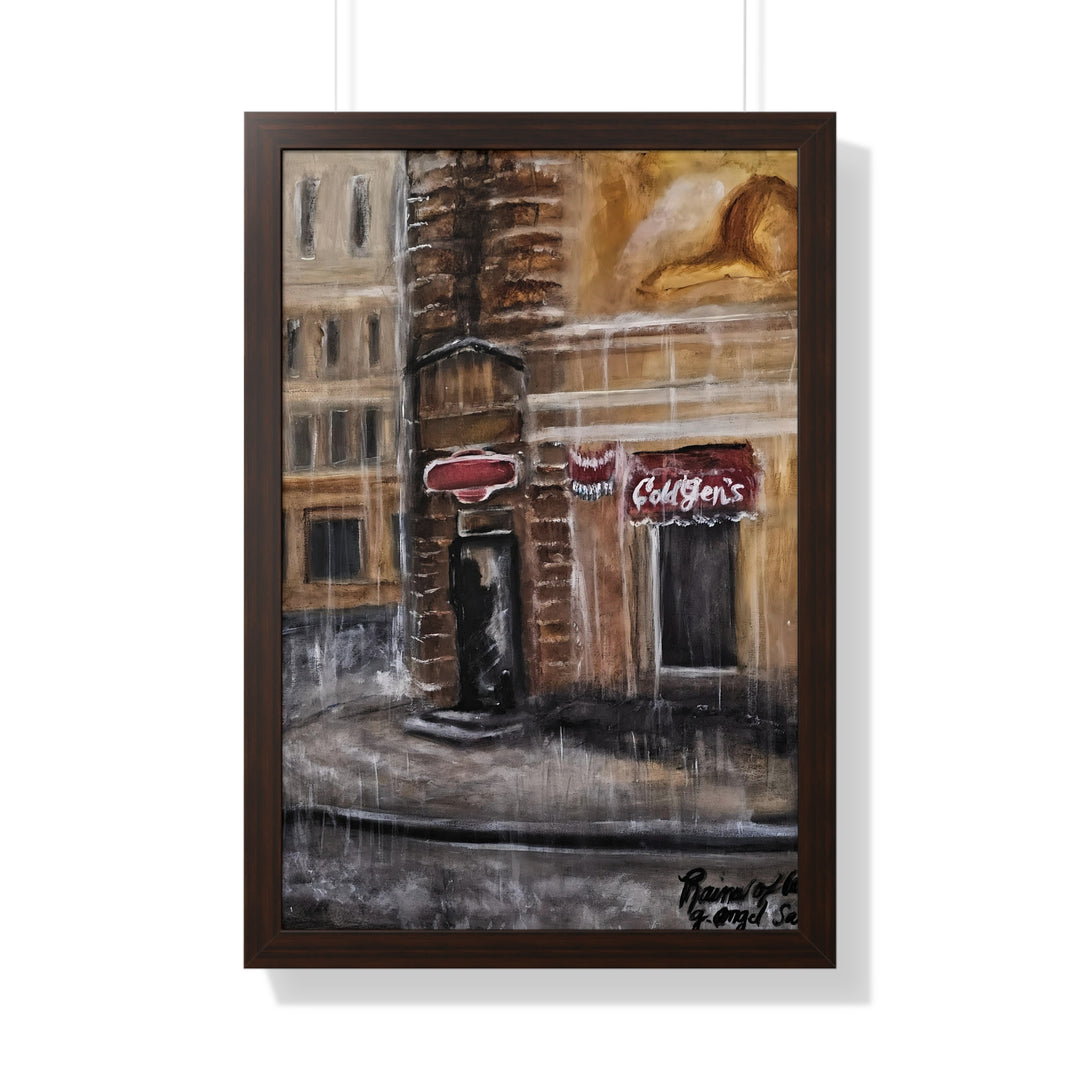 Vertical Poster 'Rains of Intercession' by g angel Salvaje