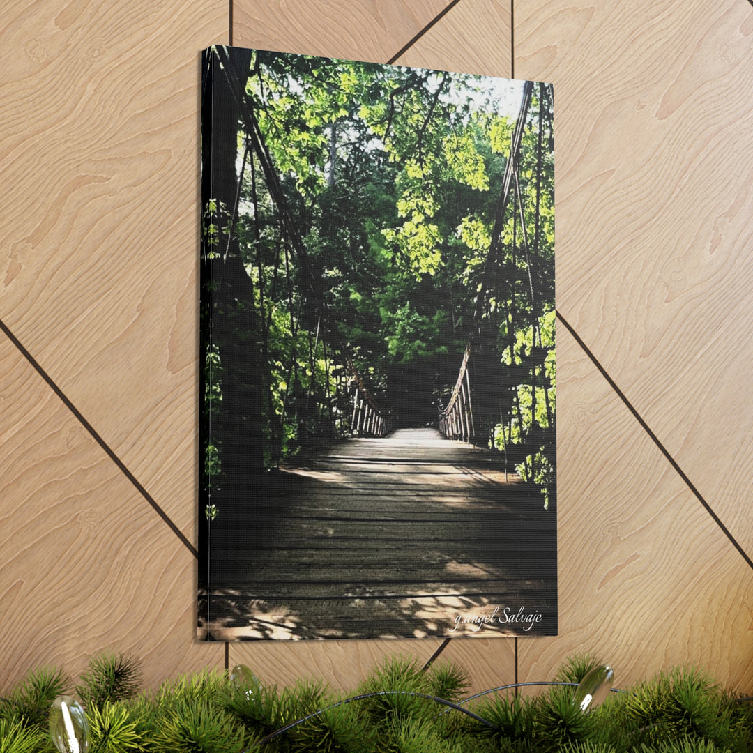 Bridge of Unknown Destination Canvas Gallery Wraps