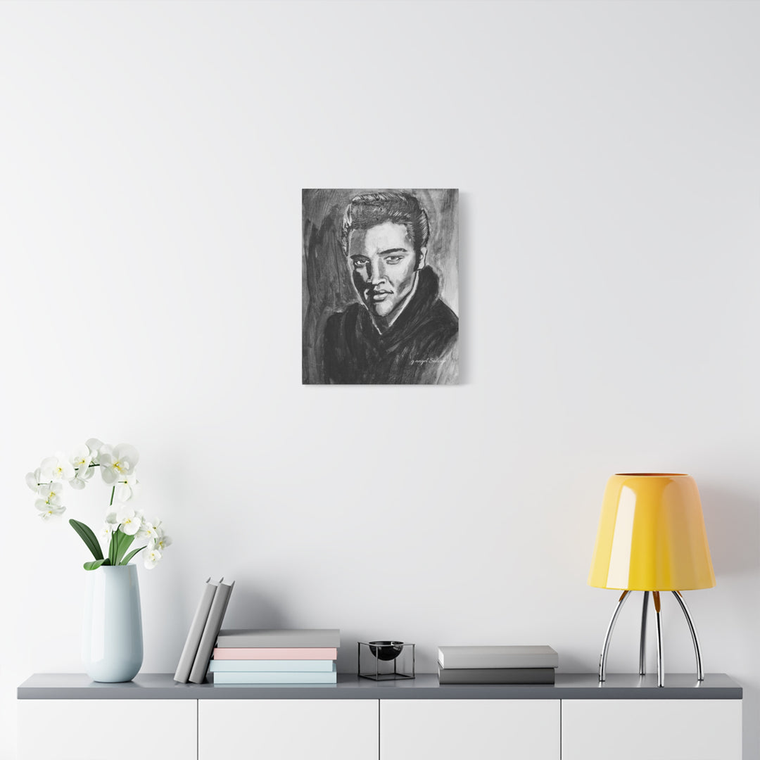 Elvis Canvas Print, from the Rock and Roll Series