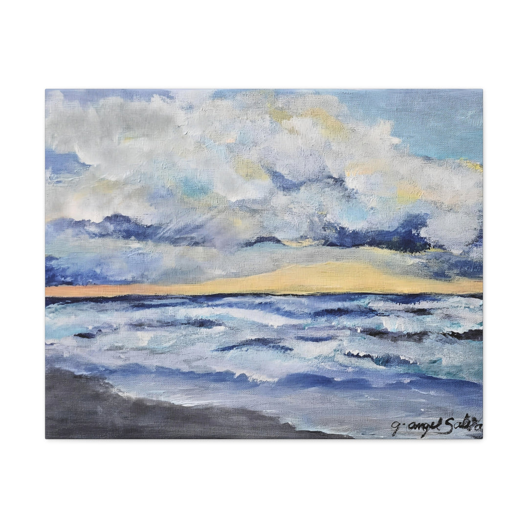 Canvas Wall Art - After the Rain, Sunshine Inspired Matte Canvas