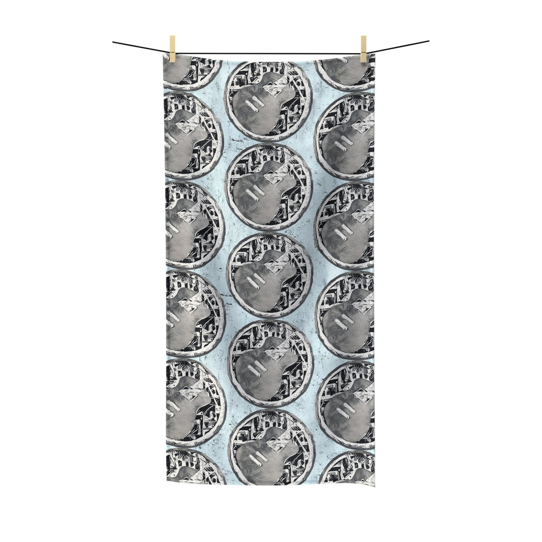 To Coin a Guitar Polycotton Towel