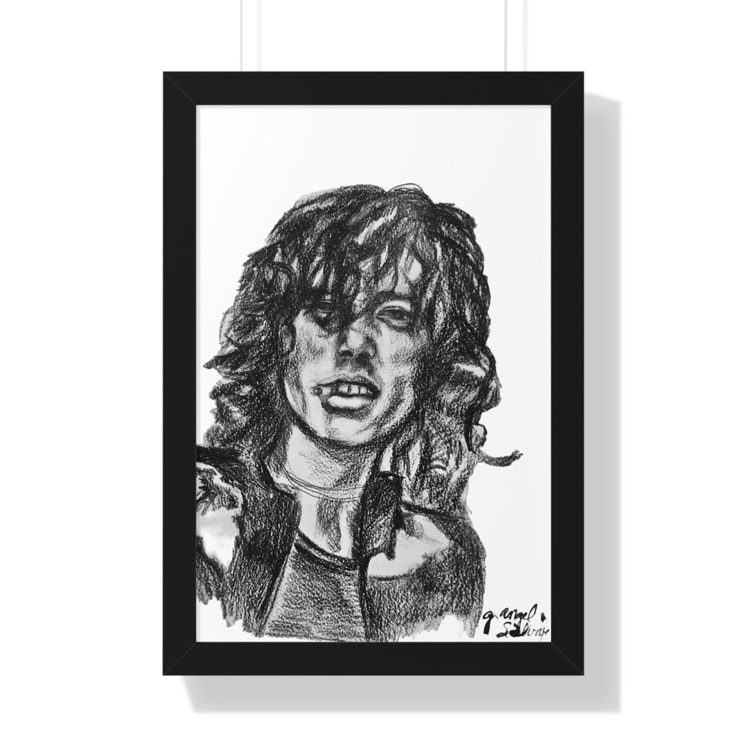 Vertical Poster Jimmy Page Rock and Roll Series Wall Art
