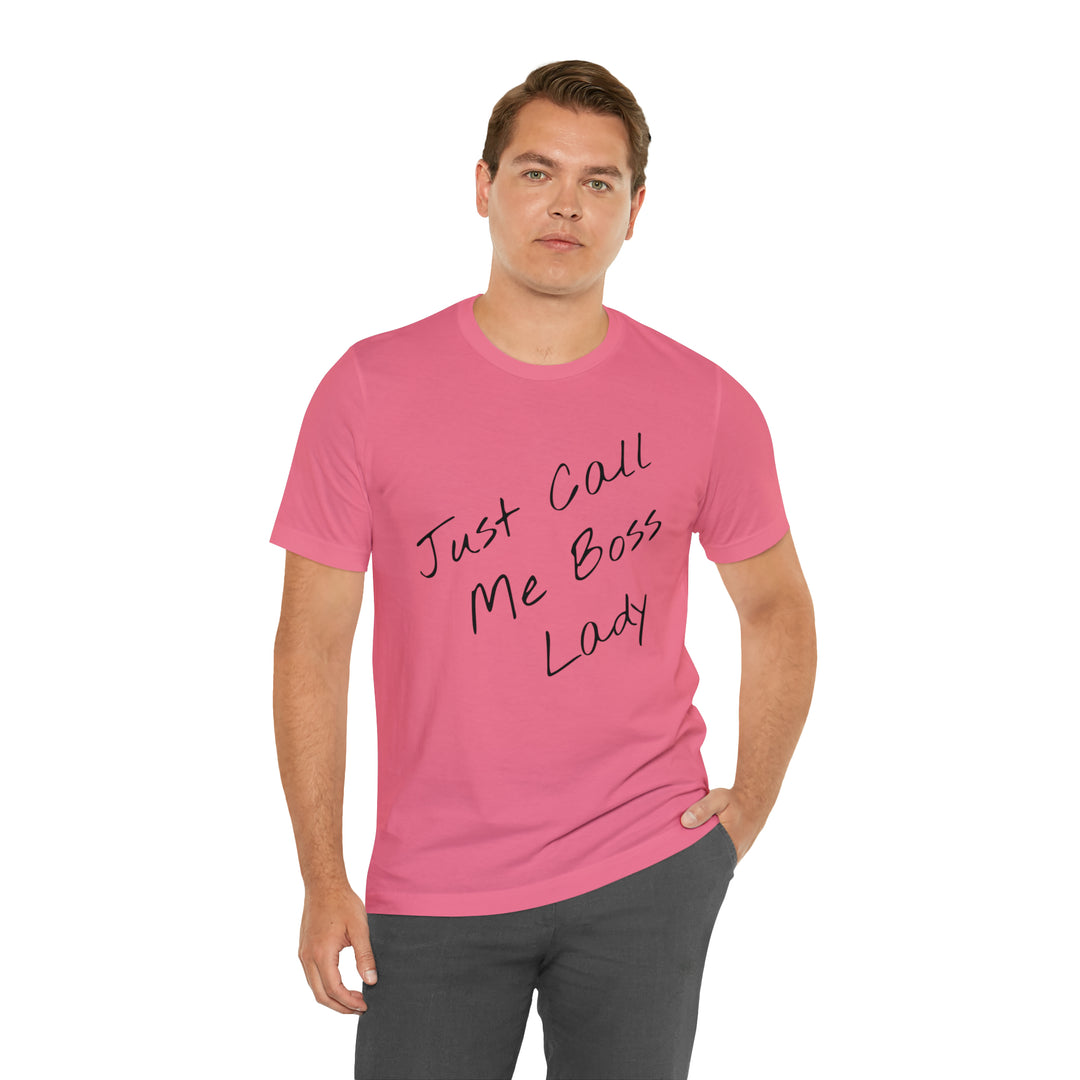 D'Boss Lady Unisex Jersey Short Sleeve Tee