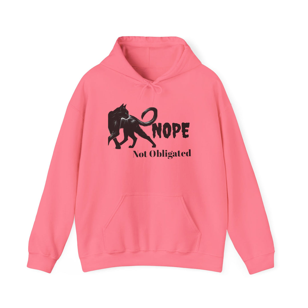 Hooded Sweatshirt - Feral Cat Drama Free Design