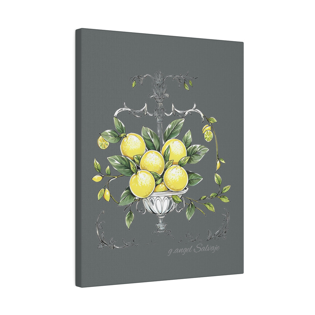 Lemons Centerpiece Matte Canvas, Stretched, 0.75"