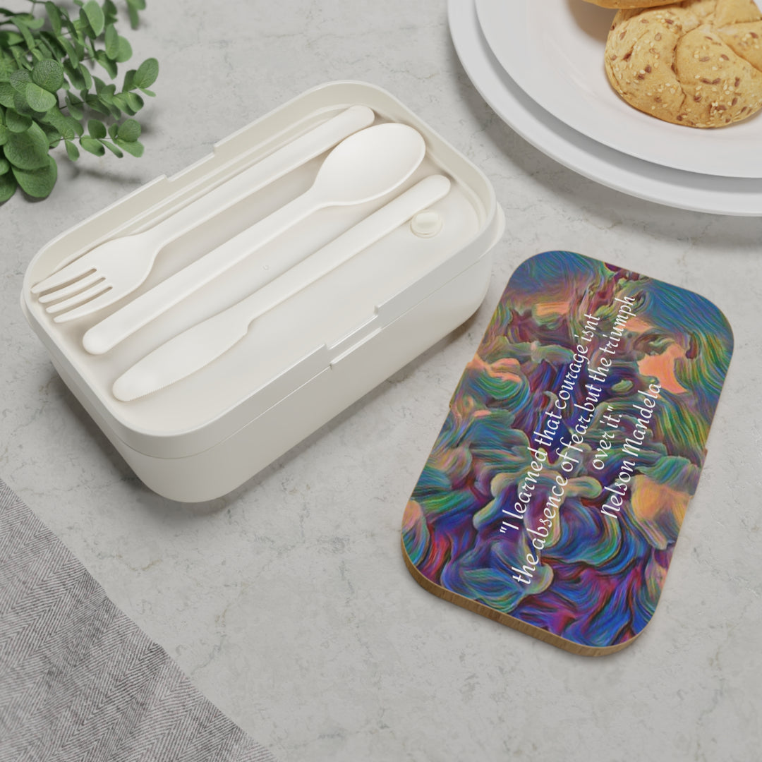 Courage , Nelson Mandela Bento Lunch Box