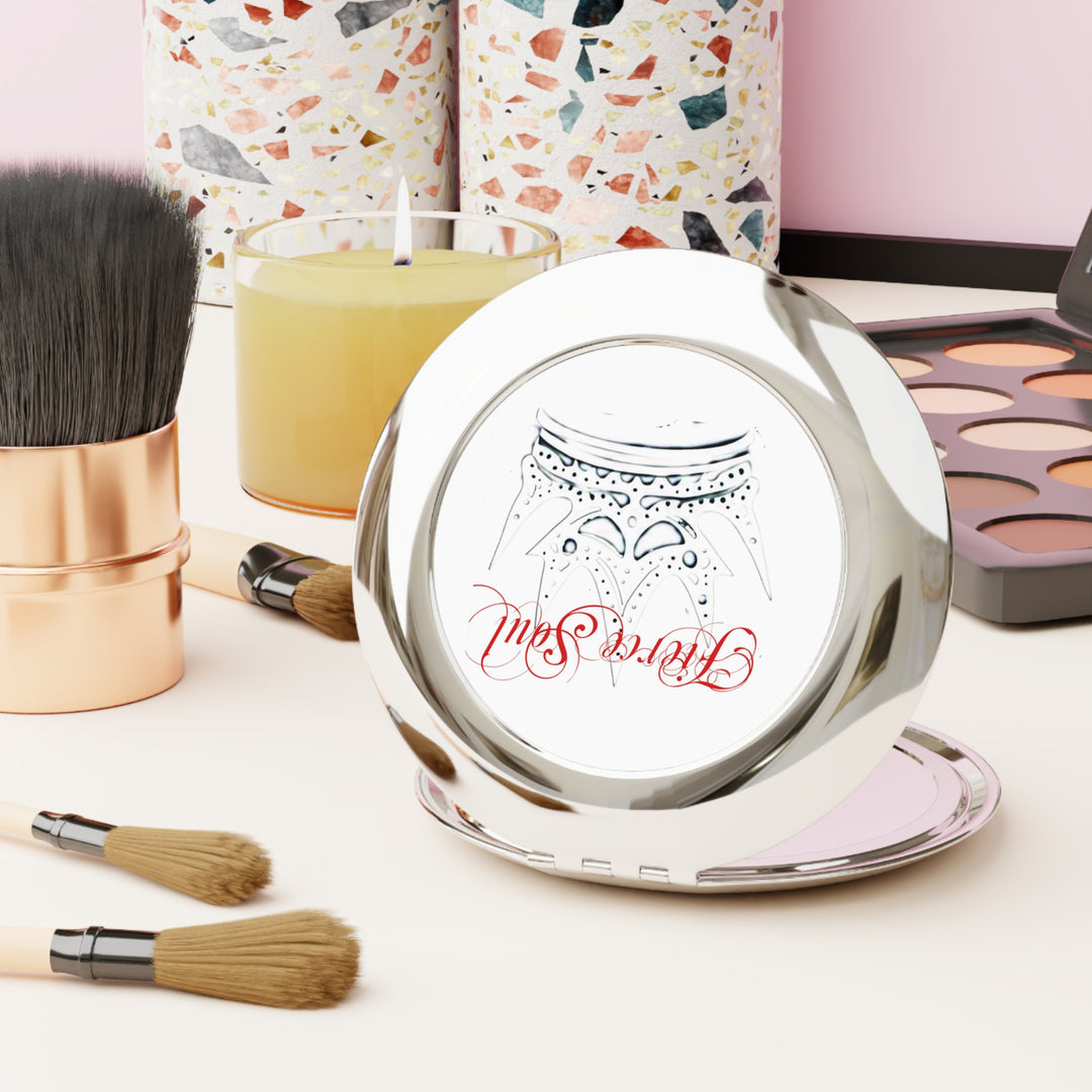 Fierce Soul Compact Travel Mirror