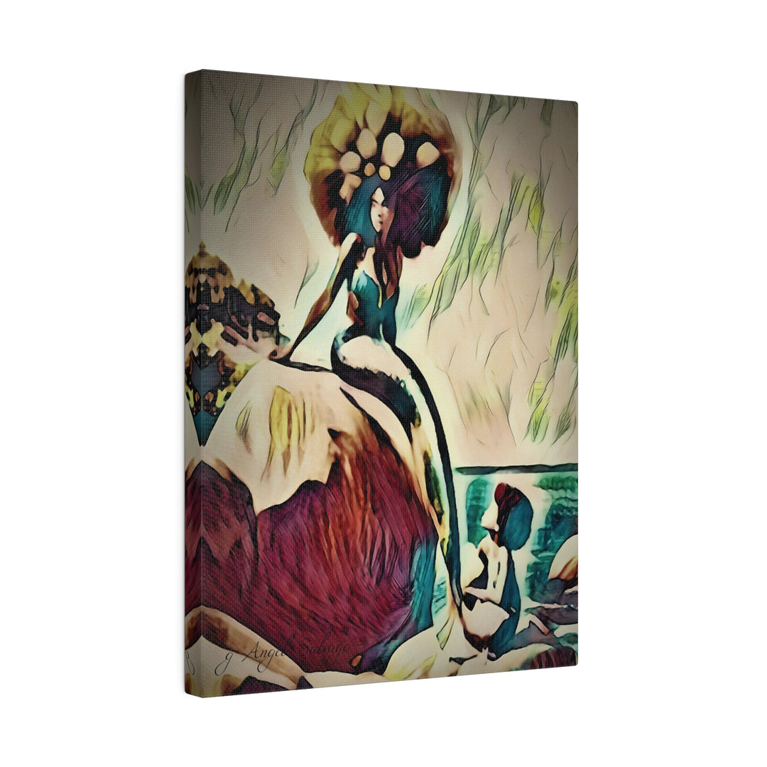 Mermaid Madonna Canvas, Stretched, 0.75"