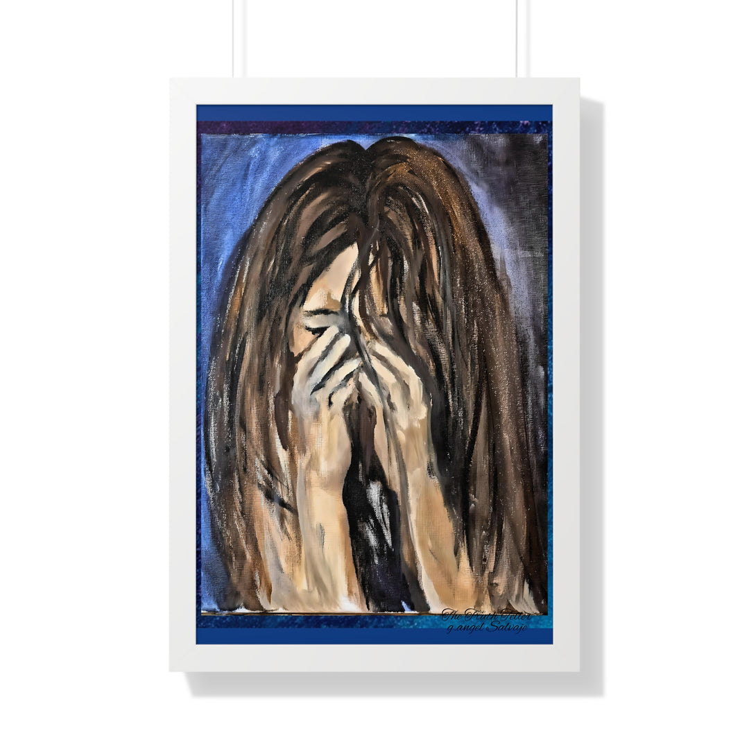 The Truth Teller Framed Vertical Poster