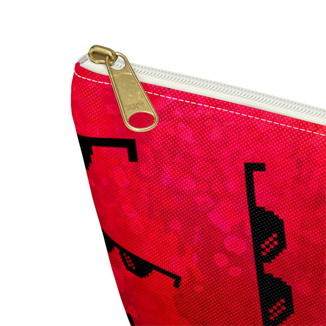 Affirmations and Sunglasses Accessory Pouch w T-bottom