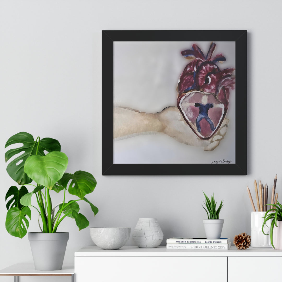 Abiding Within Framed Horizontal Poster