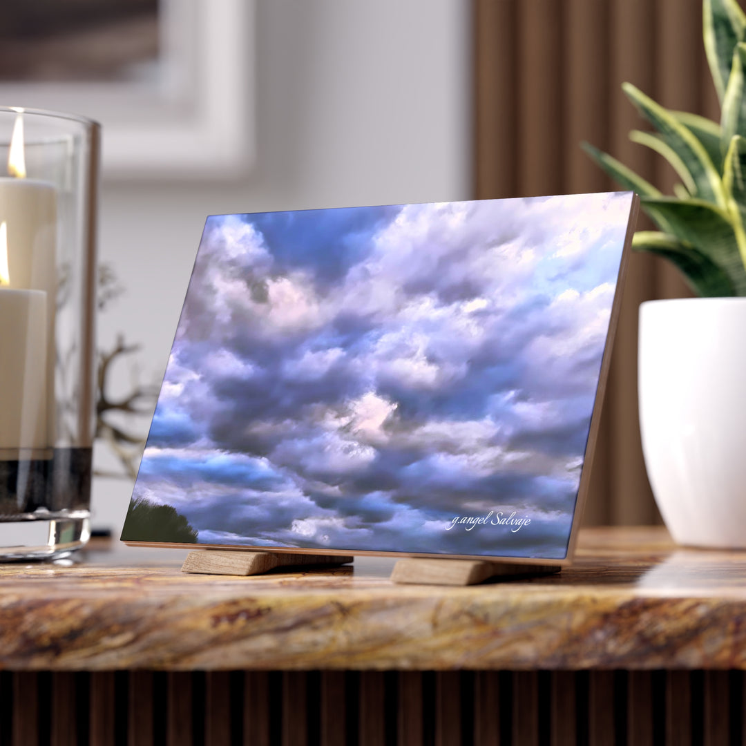 Don't Miss The Sunshine, artwork only Ceramic Photo Tile
