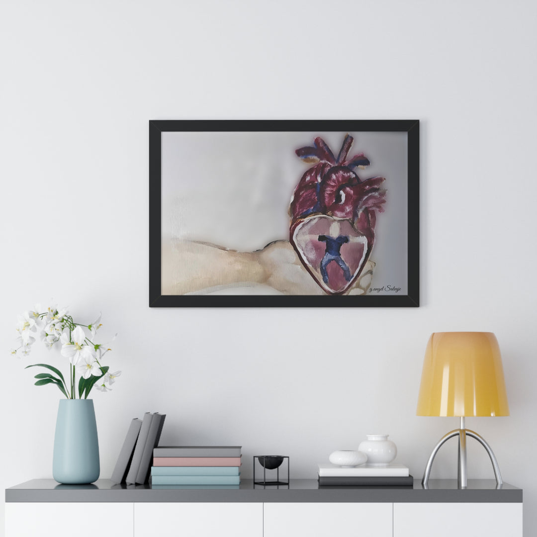 Abiding Within Framed Horizontal Poster