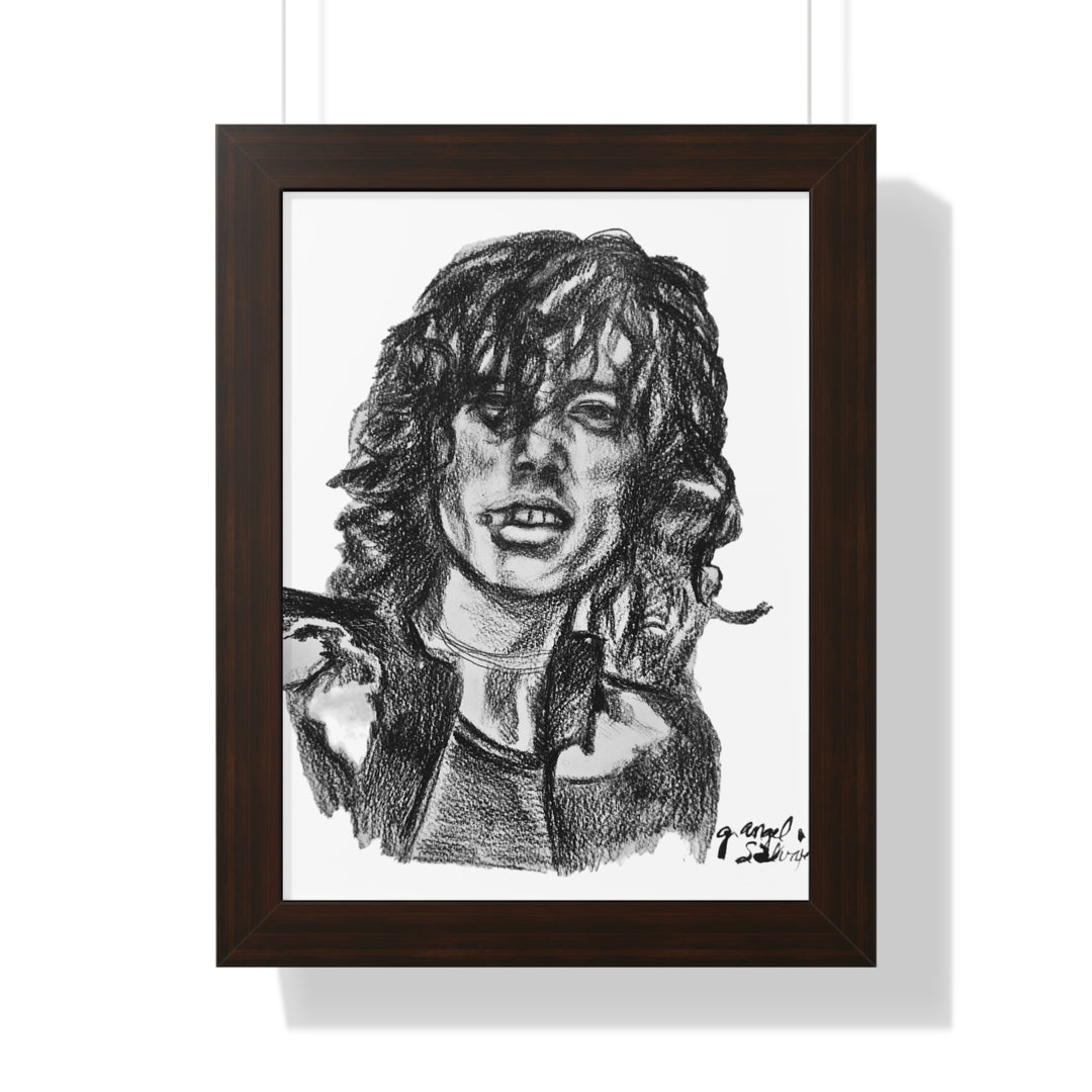 Vertical Poster Jimmy Page Rock and Roll Series Wall Art