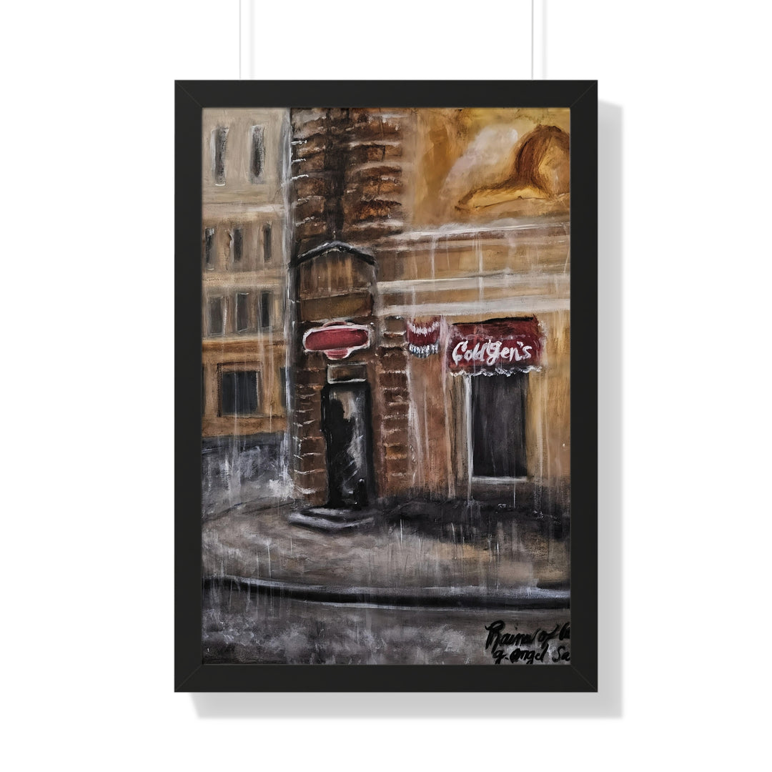 Vertical Poster 'Rains of Intercession' by g angel Salvaje