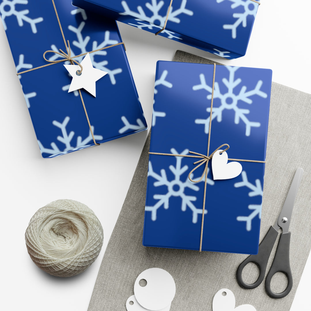 Snow Flake  Gift Wrap Papers