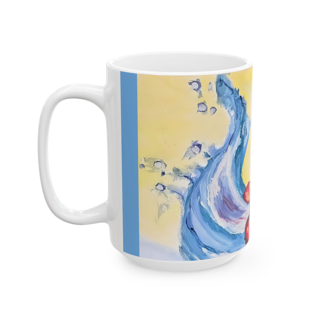 Diving into the Depths Ceramic Mug, (11oz, 15oz)