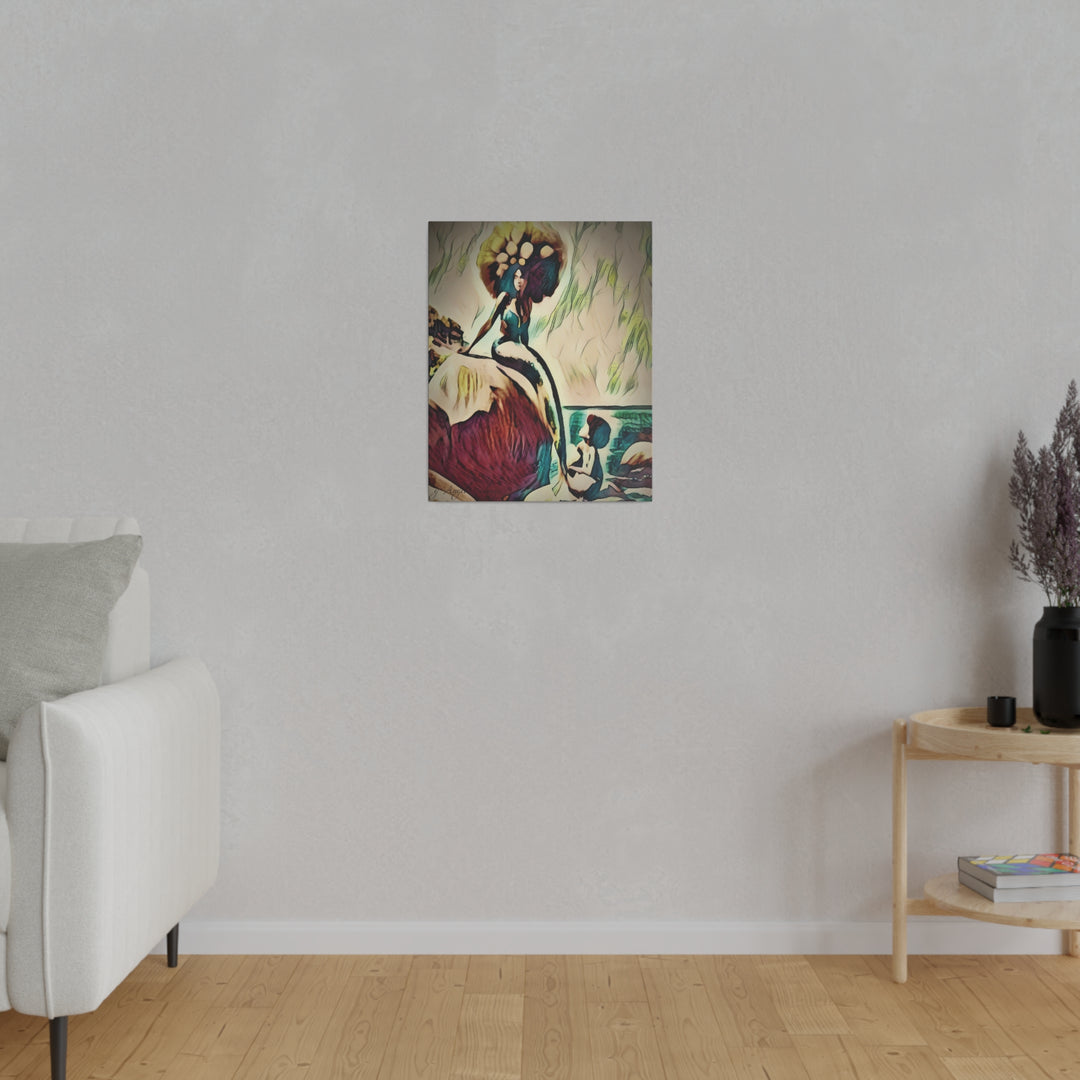 Mermaid Madonna Canvas, Stretched, 0.75"