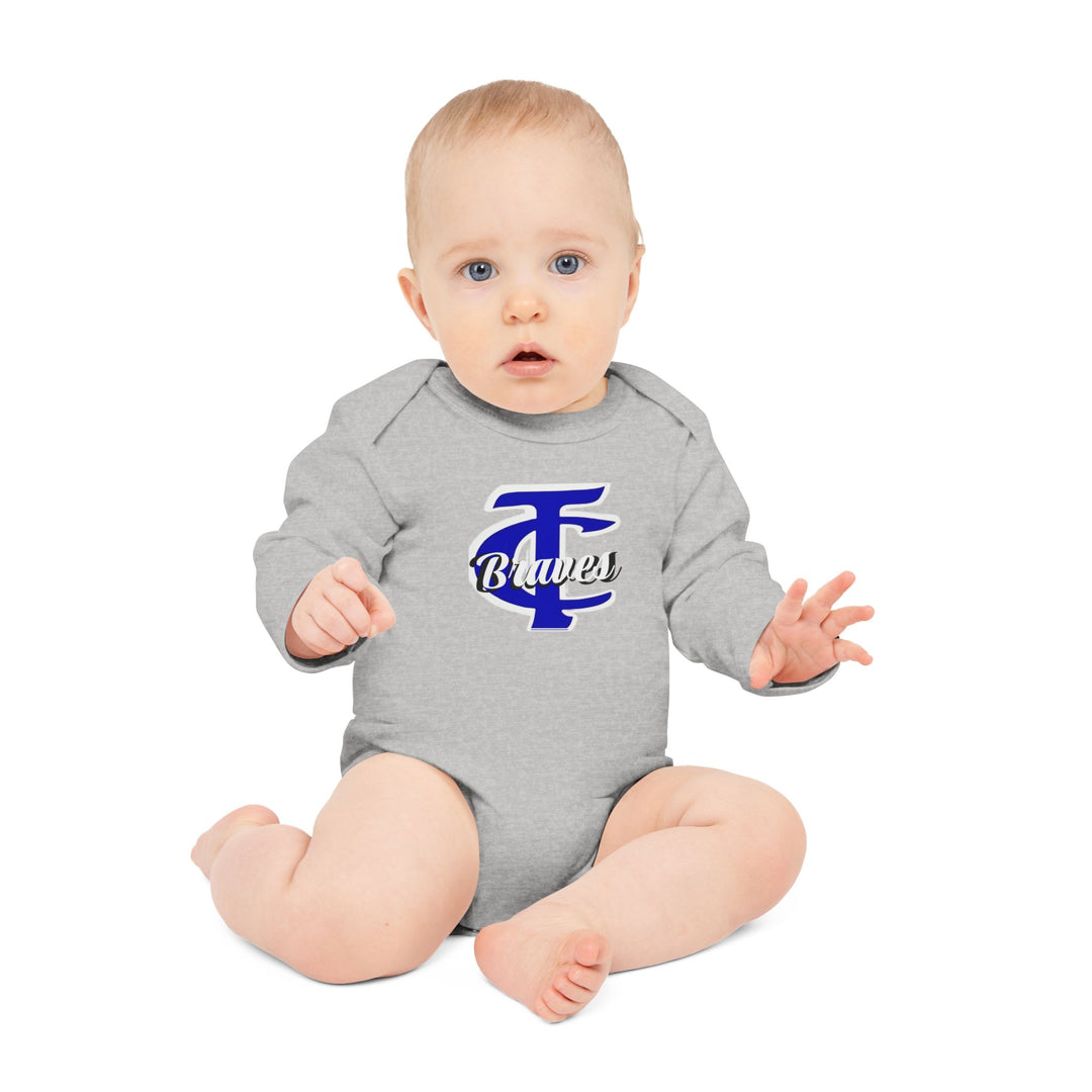 Baby Onesie - Tishomingo County Braves Breast Cancer Awareness