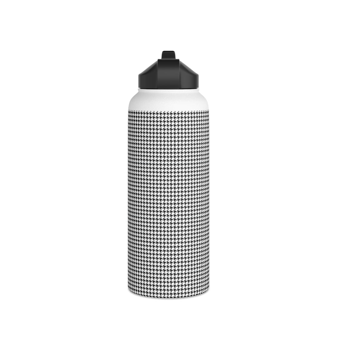 Fitz cat fits and sits Stainless Steel Water Bottle, Standard Lid
