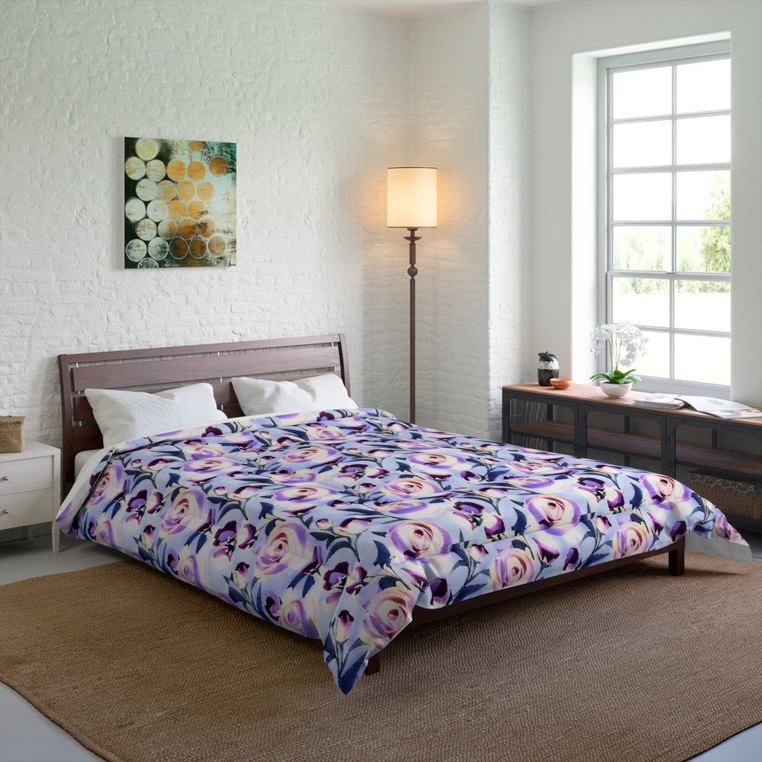 Lavender Roses Comforter