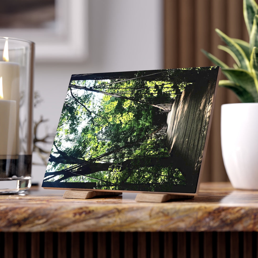 Bridge of the Unknown Destination Ceramic Photo Tile