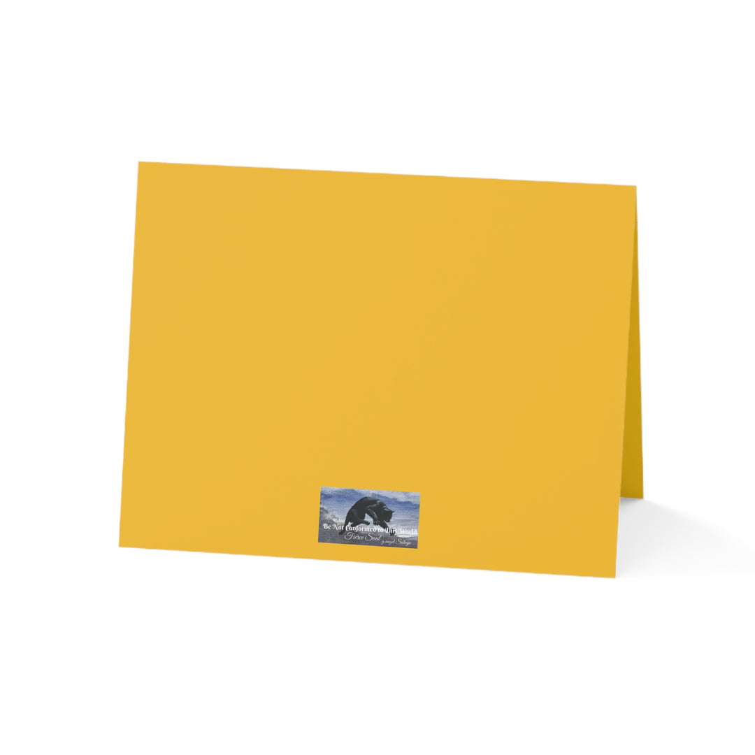 He Wakes Up the Sun,Inspirational Greeting Cards Set - 1, 10, 30, or 50pcs