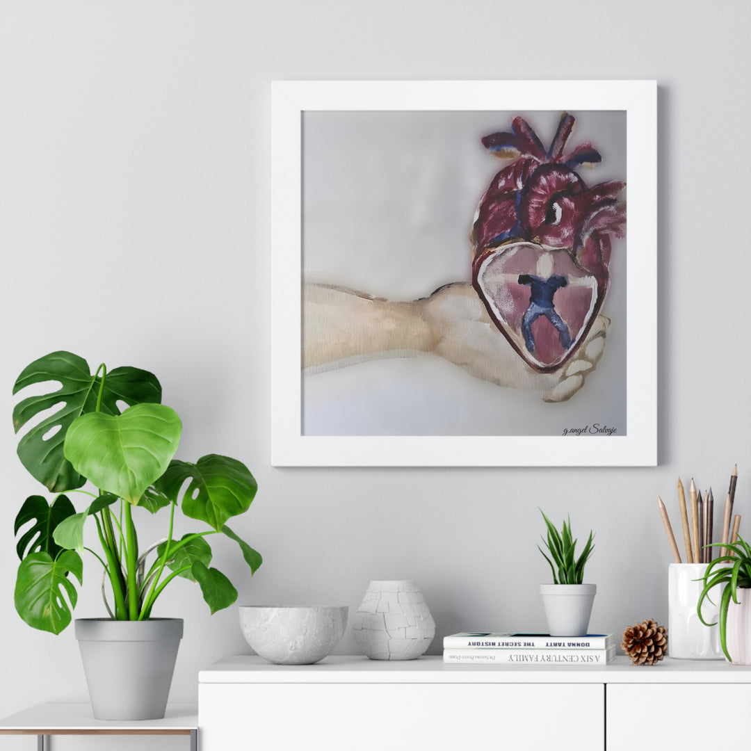 Abiding Within Framed Horizontal Poster