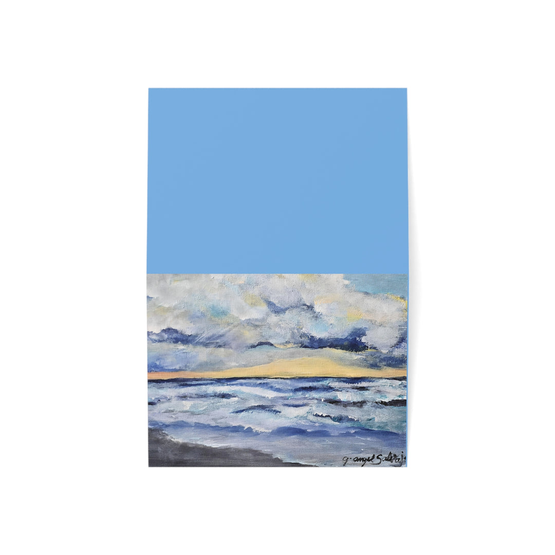Greeting Cards - After the Rain, Sunshine by g angel Salvaje (1, 10, 30, and 50pcs)