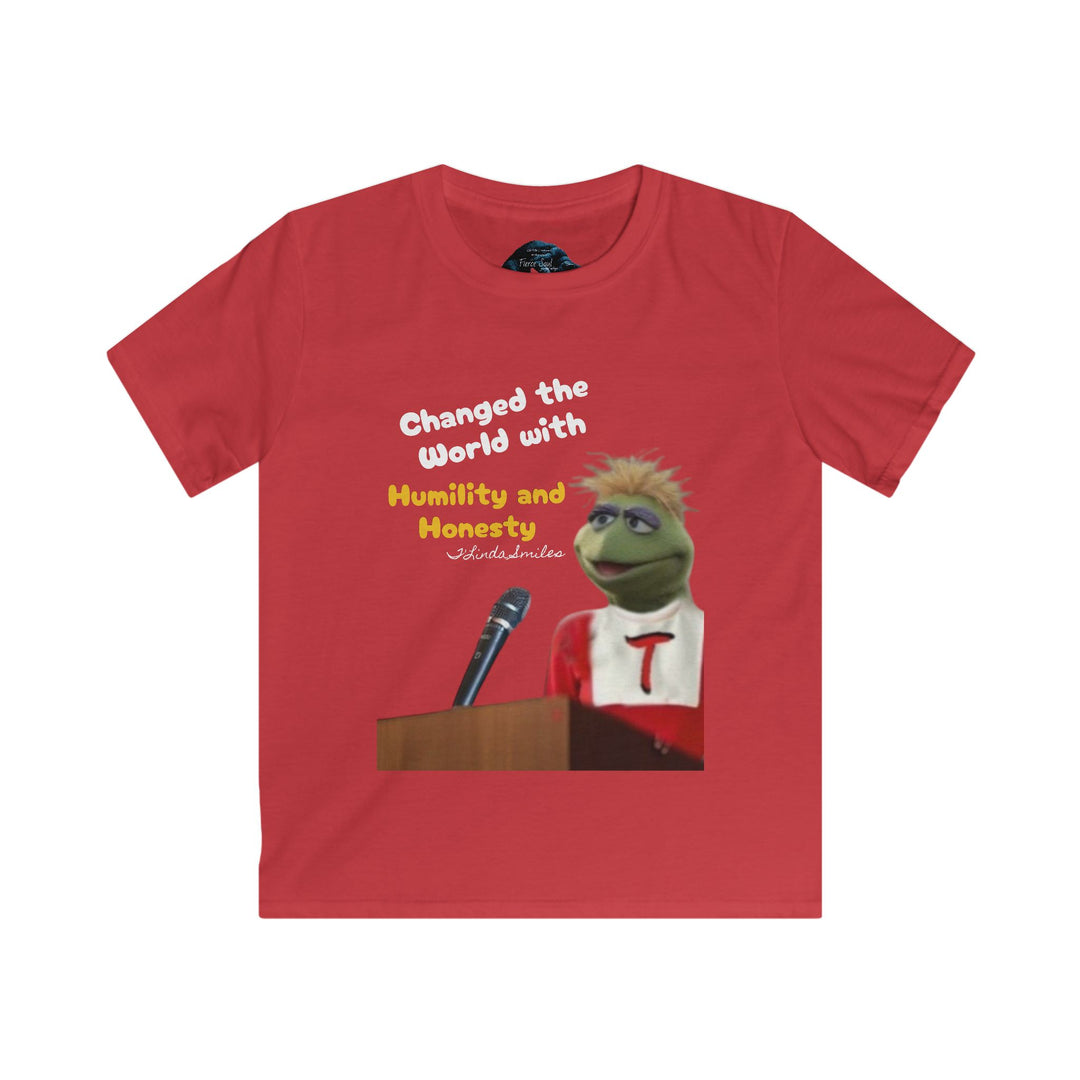 Kids Tee - Home is Where the Snow Is - T'Linda Smiles Honesty and Humility Design