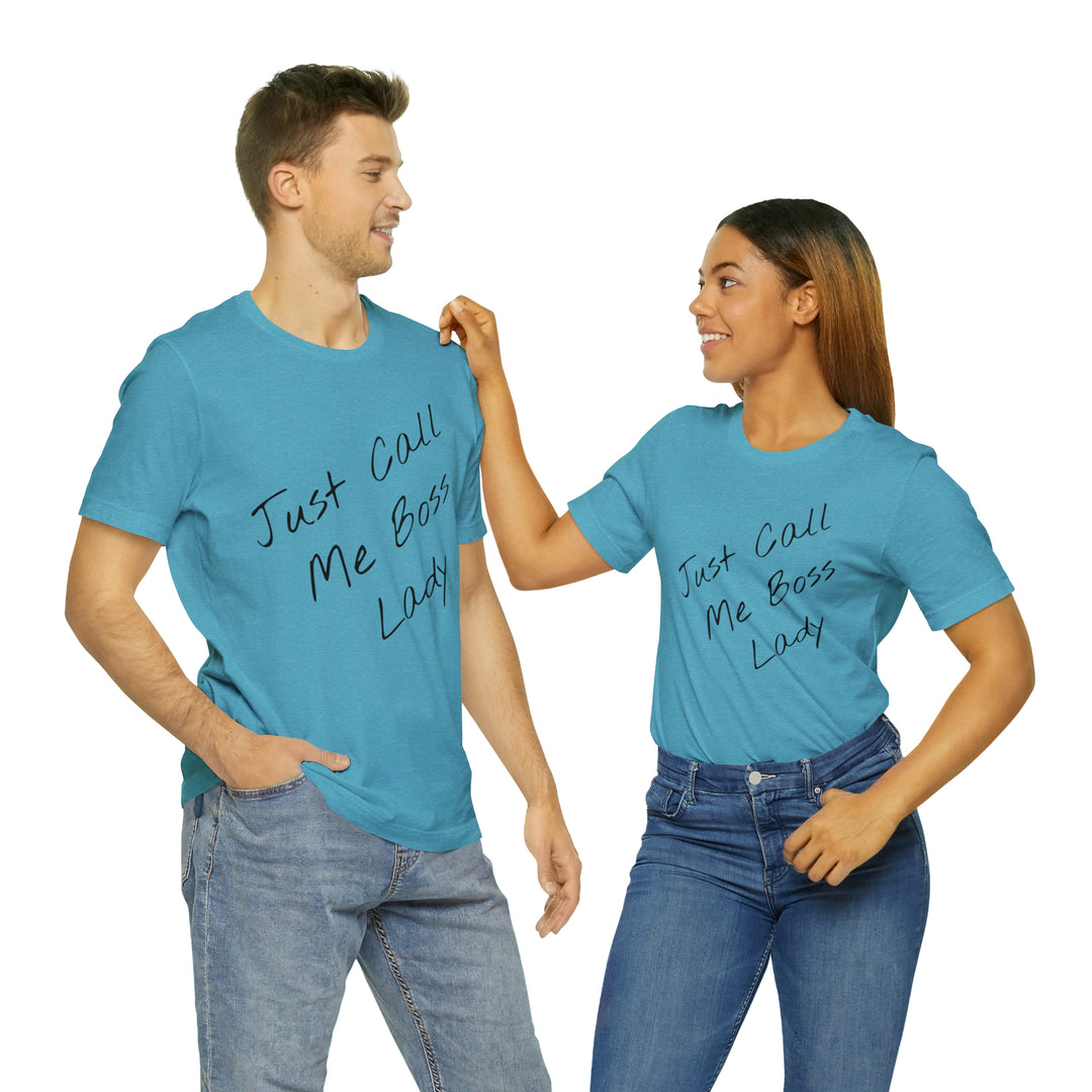 D'Boss Lady Unisex Jersey Short Sleeve Tee