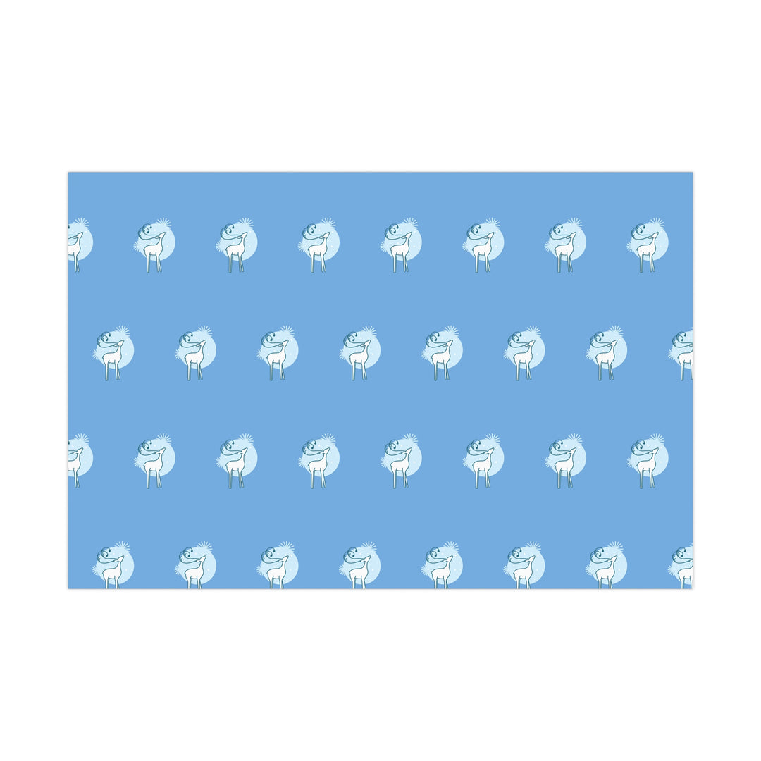 Reindeer in the Snow Gift Wrap Papers