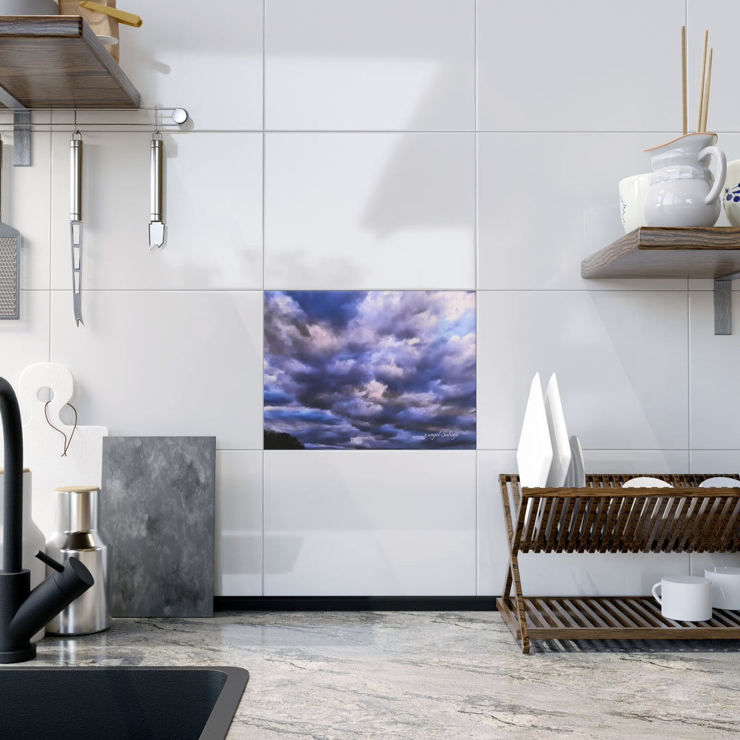 Don't Miss The Sunshine, artwork only Ceramic Photo Tile
