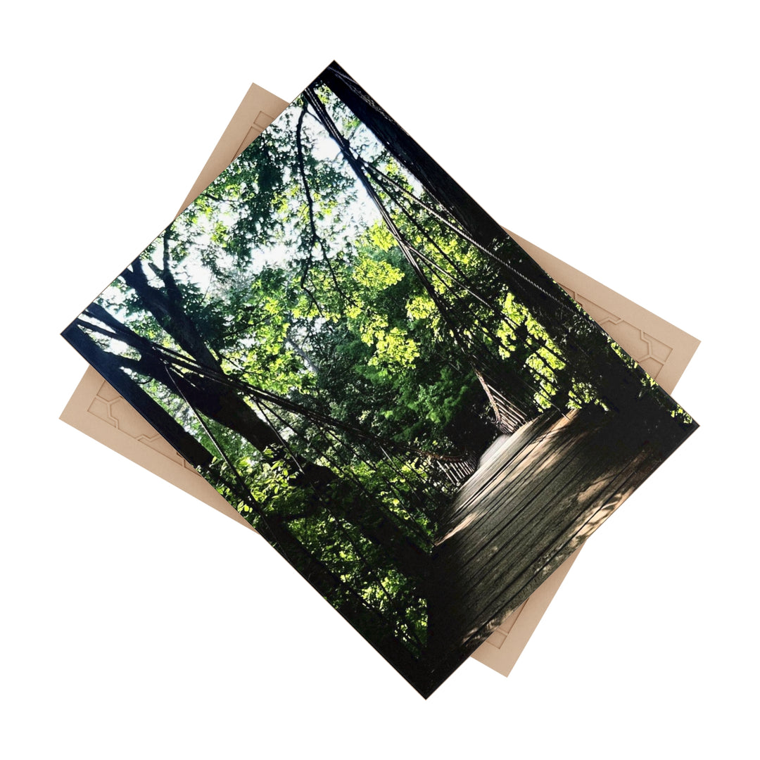 Bridge of the Unknown Destination Ceramic Photo Tile