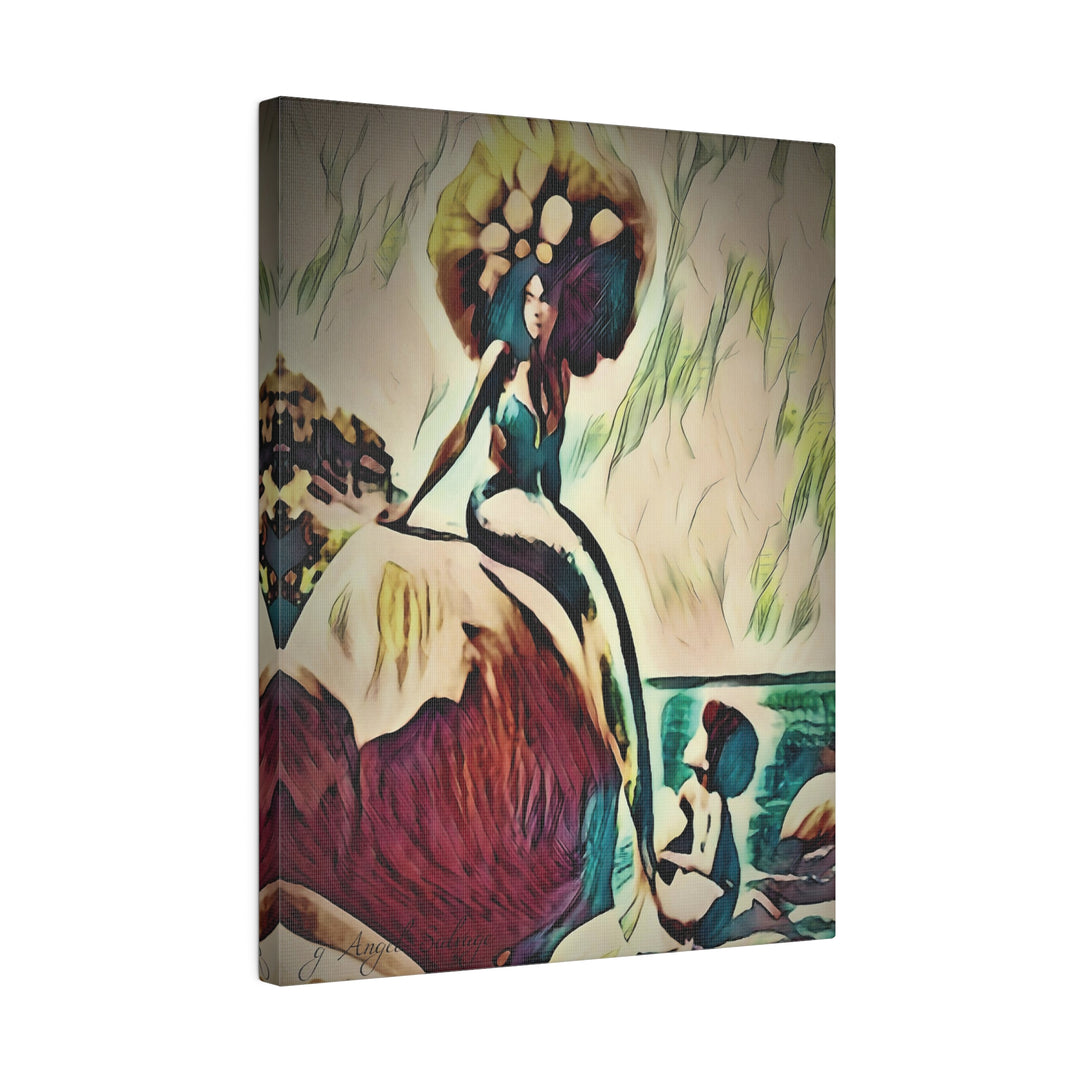 Mermaid Madonna Canvas, Stretched, 0.75"